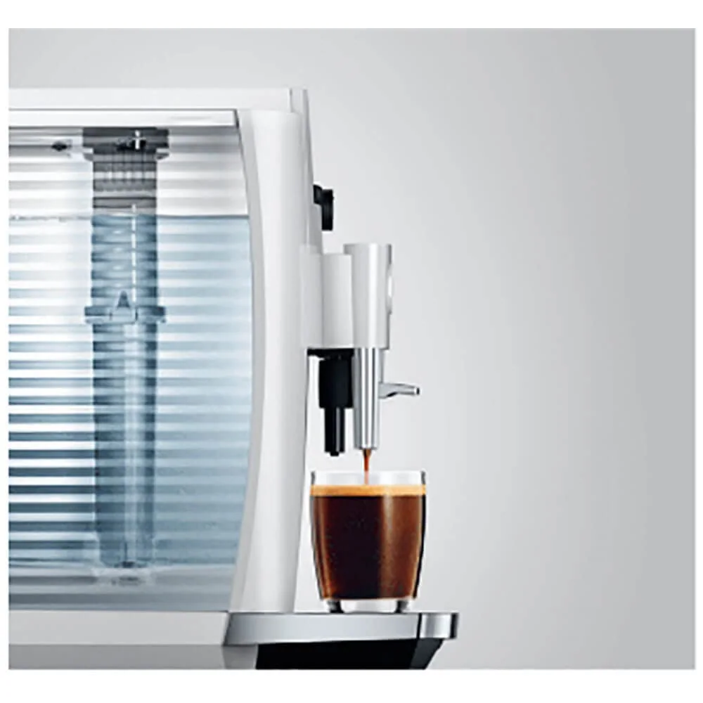 Jura E4 Piano White Automatic Coffee Machine, view 3