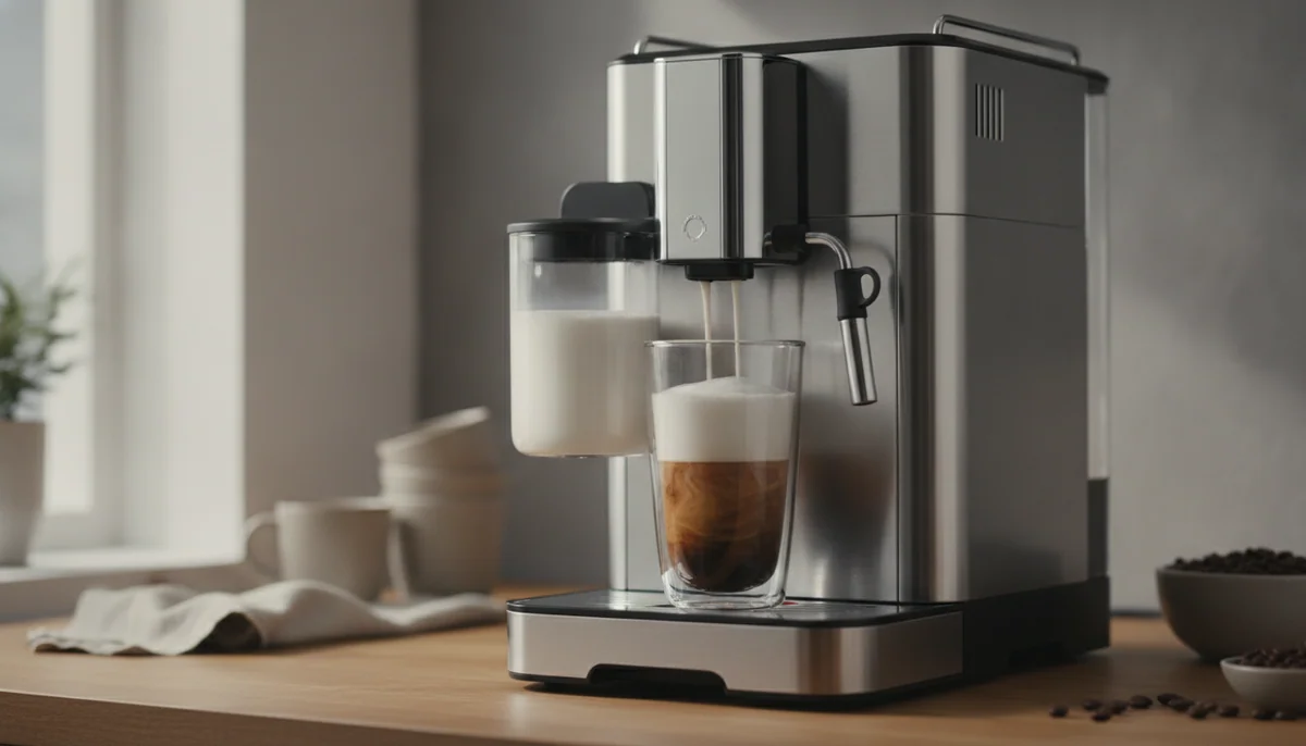 If you drink lattes, buy the milk system and let the espresso follow it.