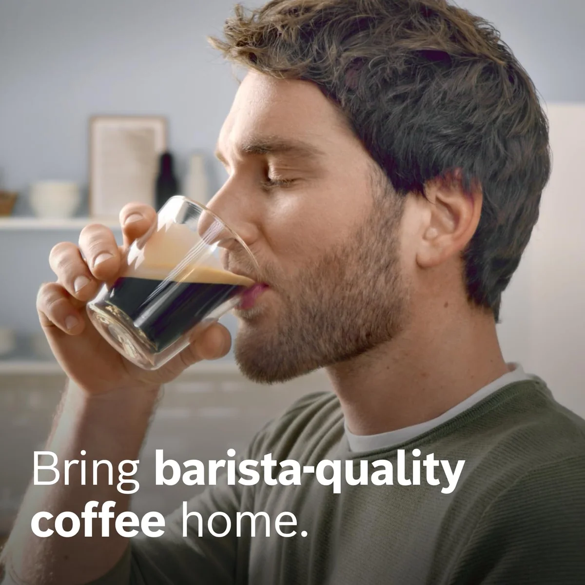 Bosch Fully Automatic Coffee and Espresso Machine - One-Touc