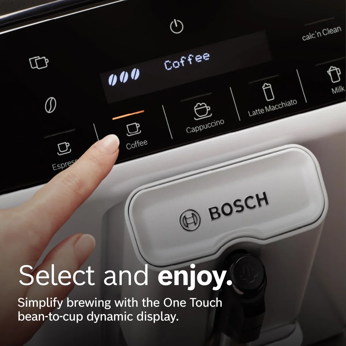 Bosch 300 Series espresso machine, view 5
