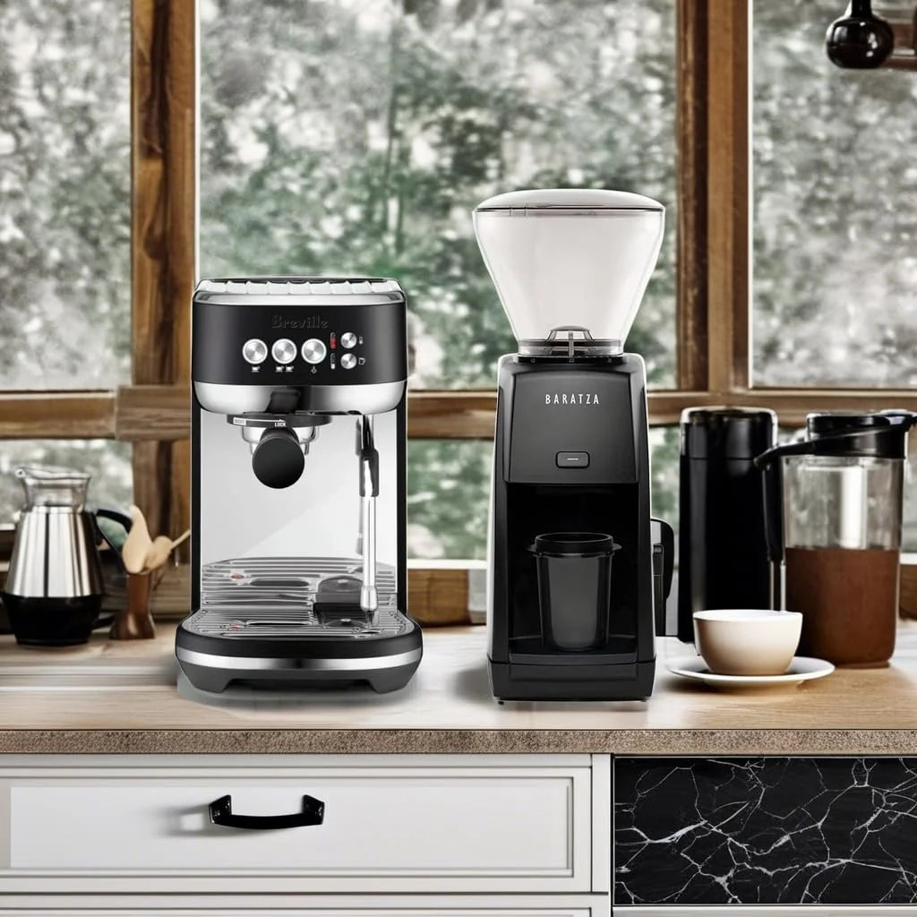 Breville Bambino Plus baratza Encore ESP, view 5