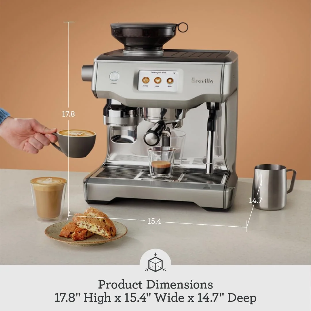 Breville Oracle Touch Espresso Machine BES990BTR, Black Truf