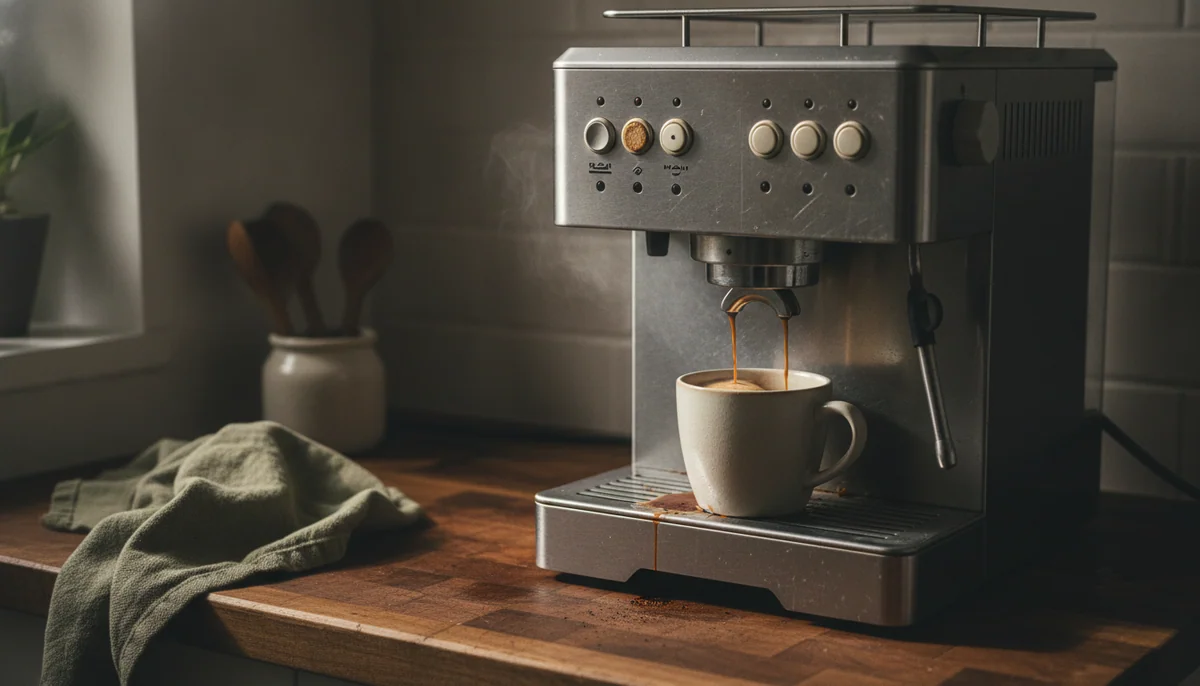 A super-automatic espresso machine lasts five years or fifteen, and the seals decide which.