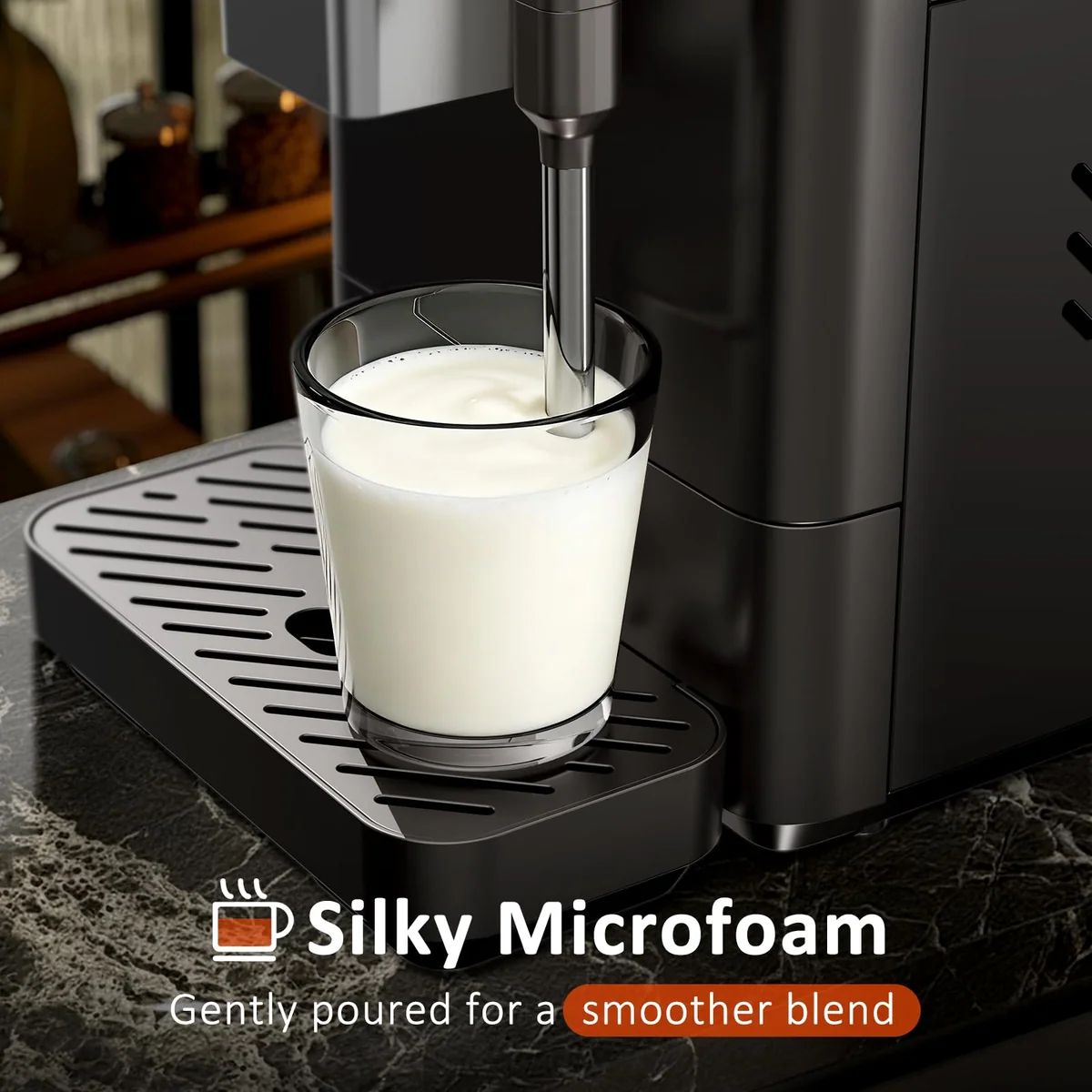 Kndko espresso machine, view 3