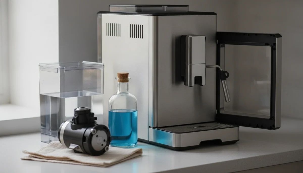 Cleaning a bean-to-cup machine costs about ten minutes a week, and the ten minutes people skip are the ones that kill it